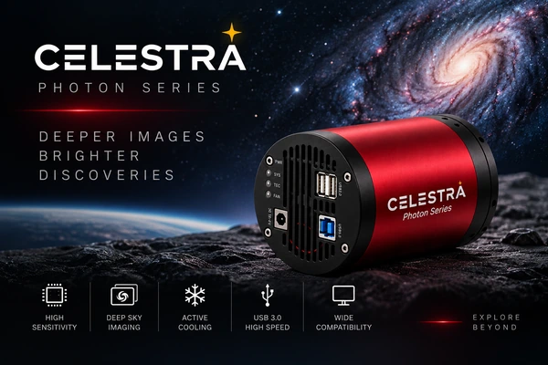 CELESTRA Photon Series astronomical camera