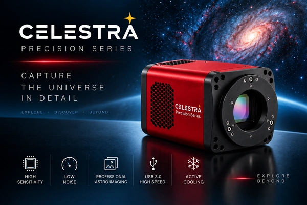 CELESTRA Precision Series astronomical camera